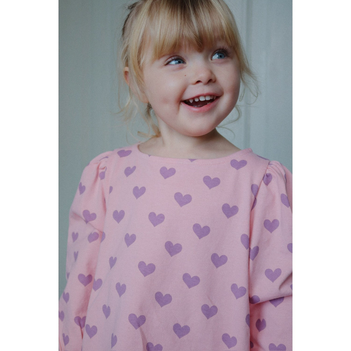 Konges Sløjd Hortensia Coeur Drey Slit Blouse GOTS