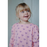 Konges Sløjd Hortensia Coeur Drey Slit Blouse GOTS