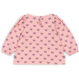 Konges Sløjd Hortensia Coeur Drey Slit Blouse GOTS