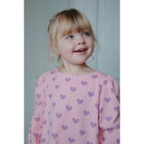 Konges Sløjd Hortensia Coeur Drey Slit Blouse GOTS