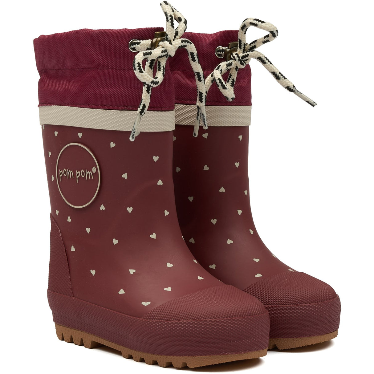 Pom Pom Heart GumBoots™ Thermo