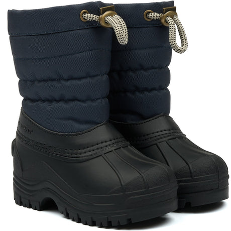 Pom Pom Navy PmWill Winter Boot