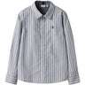 Name It Flint Stone Thin Stripe - Bright White Nmmrekid Shirt