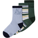 Name It Bistro Green Nmmsirius 3p Socks