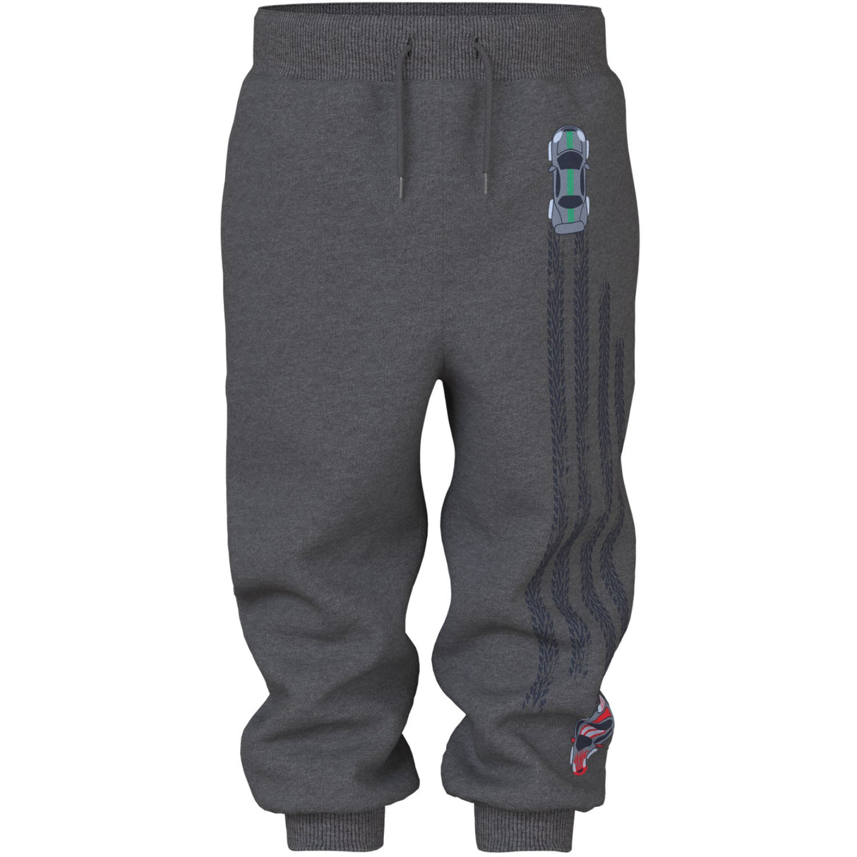Name It Dark Grey Melange Cars Nmmvoltinus Nreg Swe Pants Bru