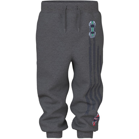 Name It Dark Grey Melange Cars Nmmvoltinus Nreg Swe Pants Bru