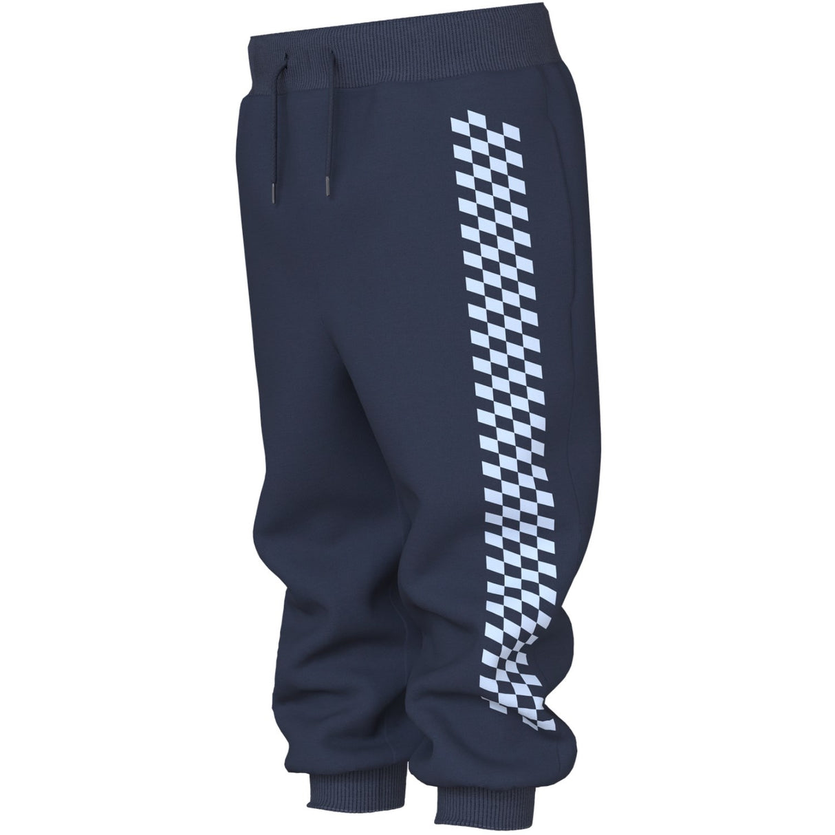 Name It Navy Blazer Check Flag Nmmvoltinus Nreg Swe Pants Bru