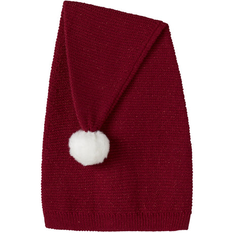 Name It Jester Red W. Red Lurex Nknrinjaha Knit Hat