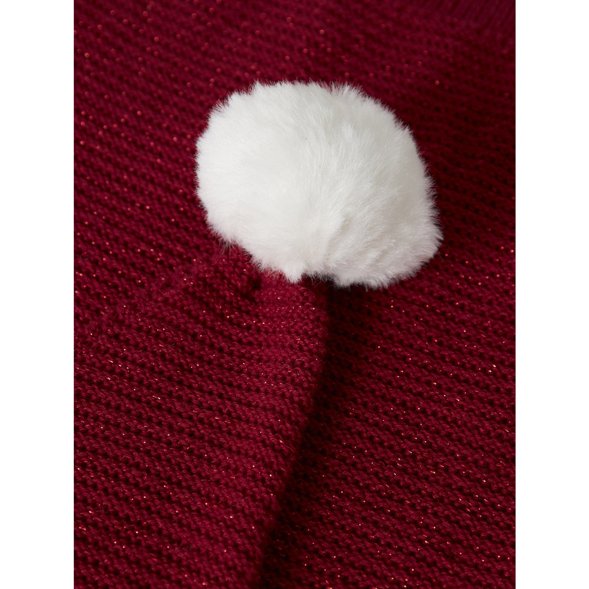 Name It Jester Red W. Red Lurex Nknrinjaha Knit Hat