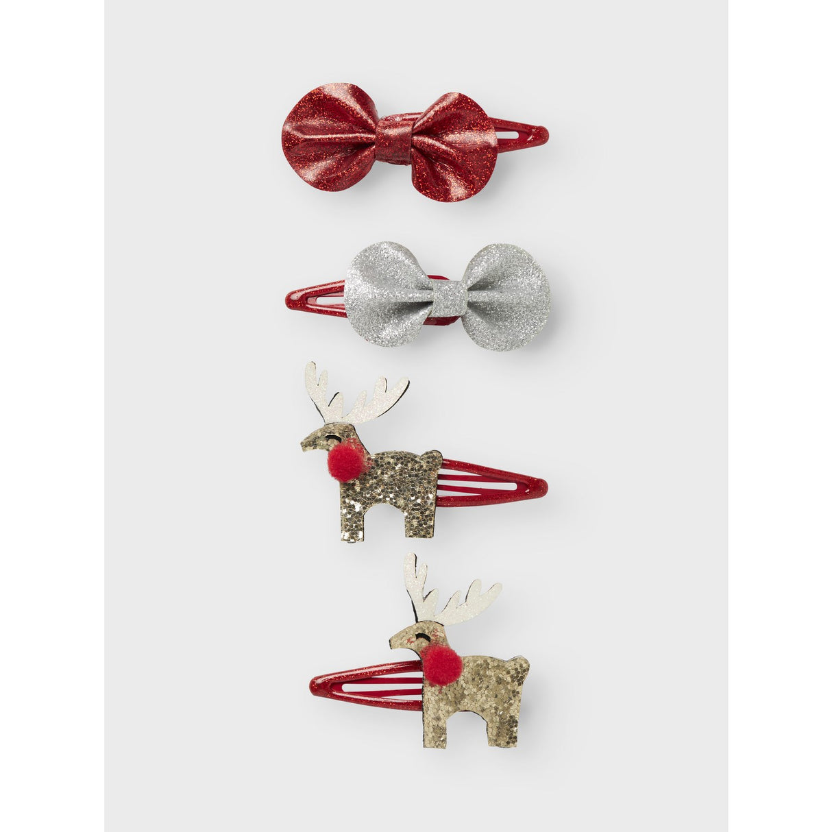 Name It Jester Red Nkfreinbow 4P Hairclip