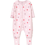 Name It Carinaria Nbfnightsuit 2P Zip Ff Car. Heart Noos