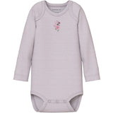 Name It Jet Stream Nbfbody 3P Ls Flower Noos