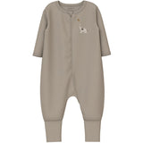 Name It Jet Stream Nbnnightsuit 2P Zip Ff Animal Noos