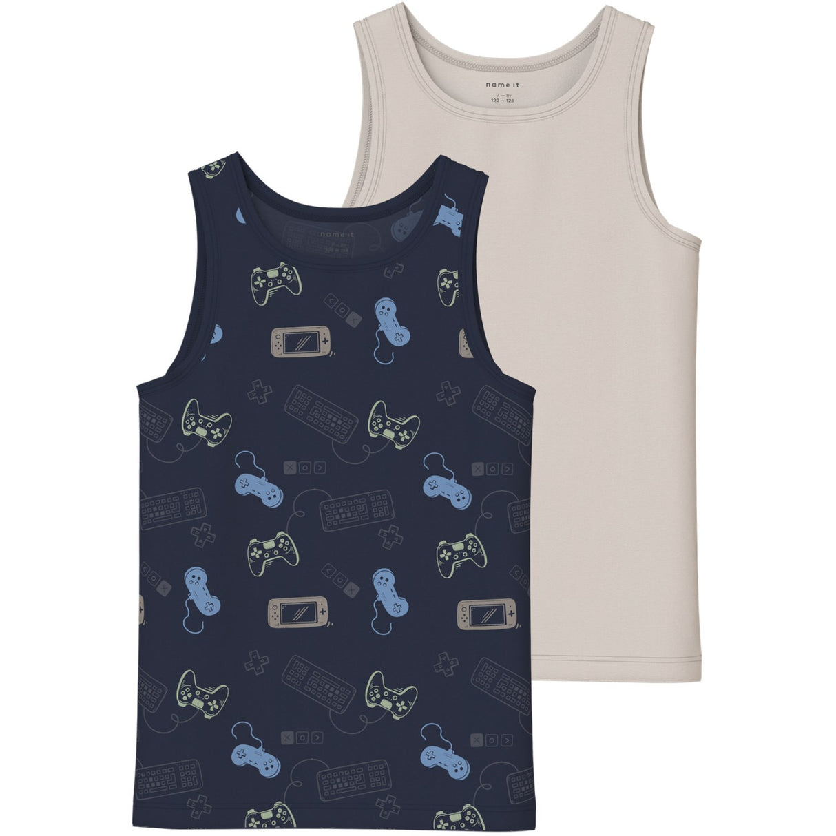 Name It Navy Blazer Nkmtank Top 2P Navy Gamer Noos