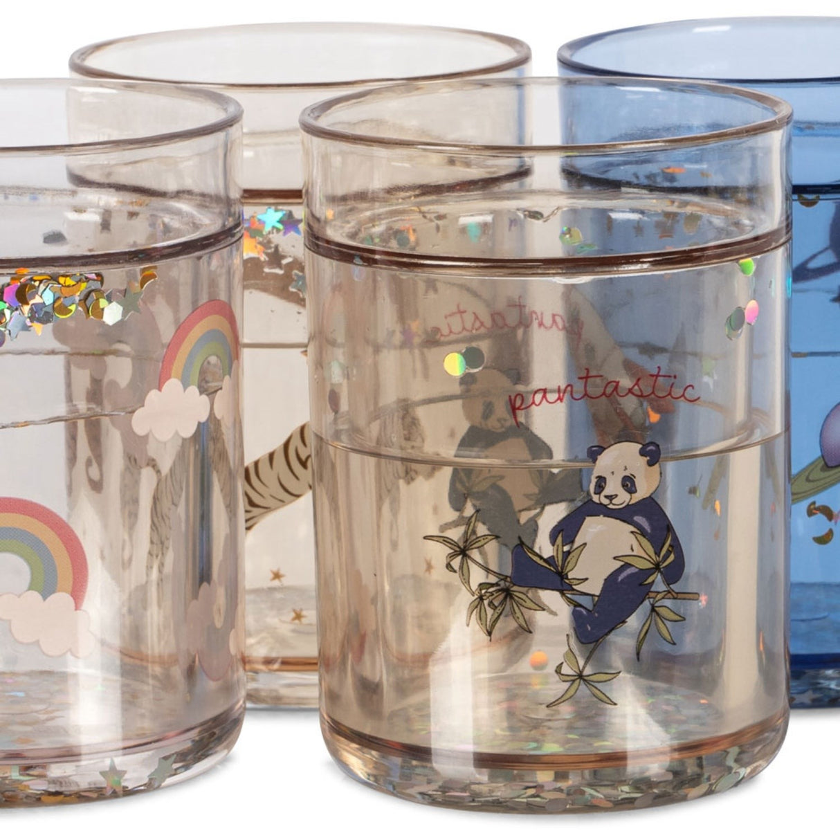 Konges Sløjd Multi 4 Pack Glitter Cups