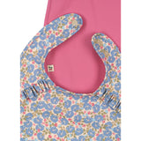 Konges Sløjd Fleur Rosier/Chateau Rose 2 Pack Dinner Bib With Frill