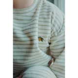 Konges Sløjd Tea Stripe Itty Sweat Shirt GOTS