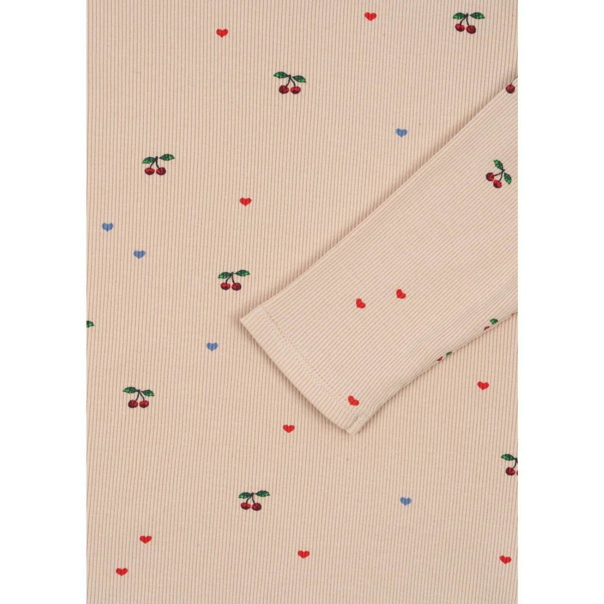 Konges Sløjd Cherry Coeur Blush Ella Ls Tee GOTS