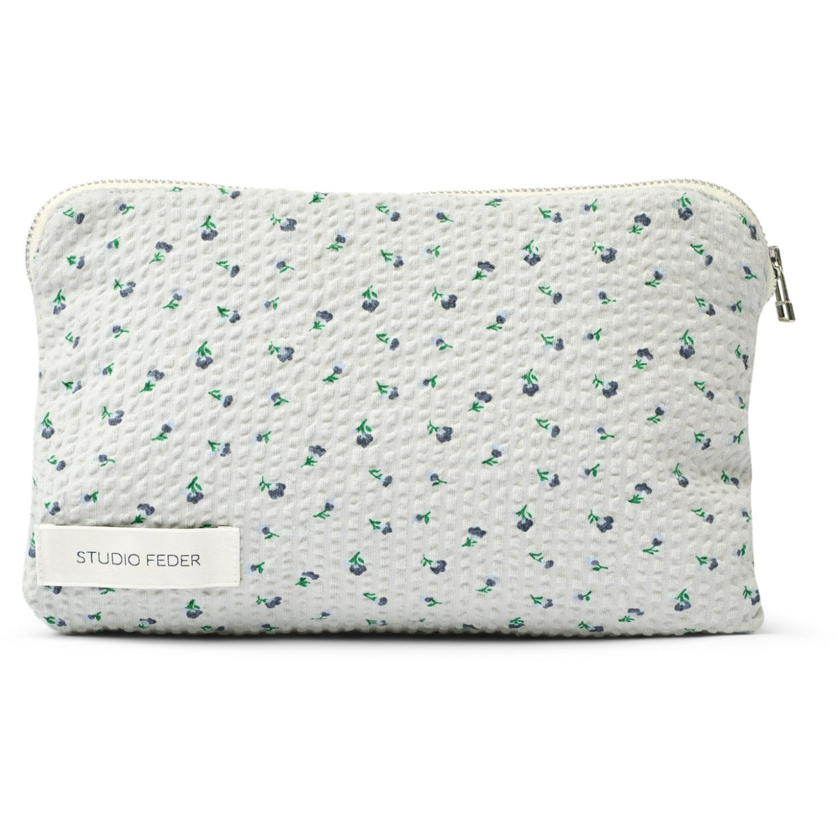 Studio Feder Cloudy Day Celia Mini Toiletry Bag Seersucker