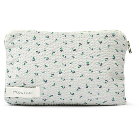 Studio Feder Cloudy Day Celia Mini Toiletry Bag Seersucker