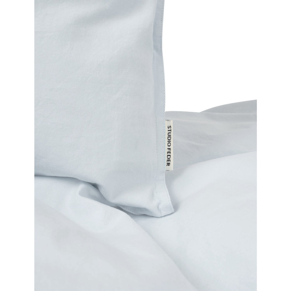 Studio Feder Light Blue Bedding Percale