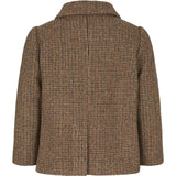 MarMar Wool Check Earthy Check Oval Jacket