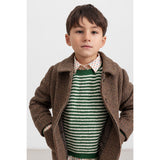 MarMar Wool Check Earthy Check Oval Jacket
