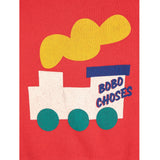 Bobo Choses Red Bobo Choo Choo Sweatshirt