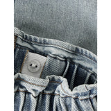 Lil'Atelier Medium Blue Denim Flower Emb Nmfdarlee Doa Dnm Skirt 4499-Se Lil