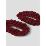 Lil'Atelier Red Dahlia Nmfacc-Lisa 2 Pack Hair Clips Lil