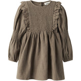 Lil'Atelier Sepia Tint Nmfrosita Liu Ls Dress Lil