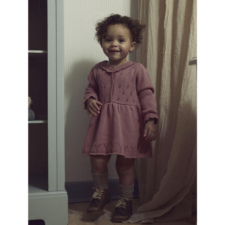 Lil'Atelier Nostalgia Rose Nbframla Lia Ls Knit Dress Lil