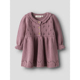 Lil'Atelier Nostalgia Rose Nbframla Lia Ls Knit Dress Lil