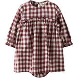 Lil'Atelier Red Dahlia Nbfrio Ls Loose Body Dress Lil