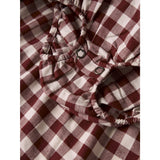 Lil'Atelier Red Dahlia Nbfrio Ls Loose Body Dress Lil