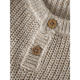 Lil'Atelier Oxford Tan Melange Nmmrokko Knit Vest Lil