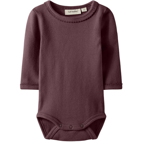 Lil'Atelier Catawba Grape Nbfthora Haf Ls Slim Body Lil