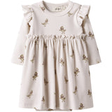 Lil'Atelier Almost Mauve Goose Nbflavo Ekn Ls Body Dress Lil