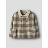 Lil'Atelier Sepia Tint Nmmrobo Ls Loose Knit Card Lil