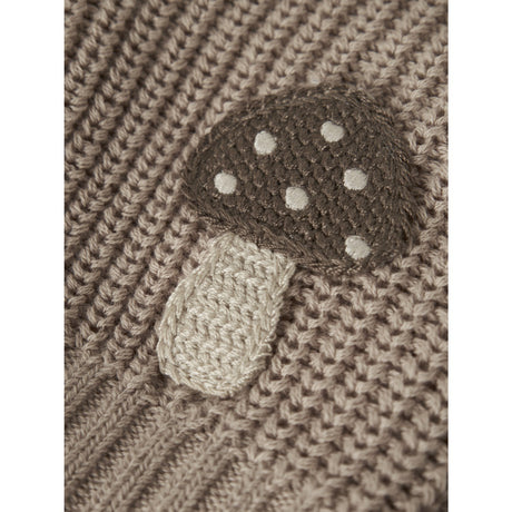 Lil'Atelier Oxford Tan Nbmemlen Lak Ls Knit Card Lil