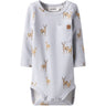 Lil'Atelier Gray Dawn Deer Nbmlayo Geo Ls Slim Body Lil