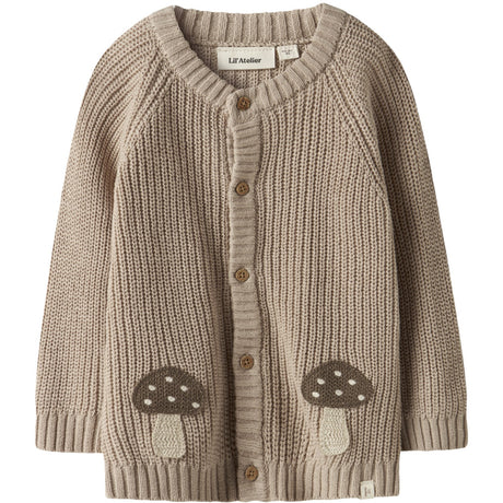 Lil'Atelier Oxford Tan Nmmemlen Lak Ls Knit Card Lil