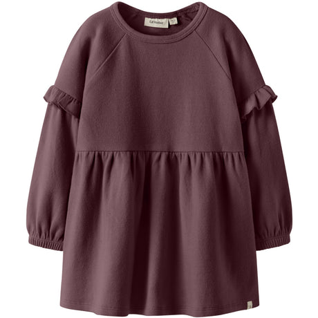 Lil'Atelier Catawba Grape Nmfthora Hyn Ls Dress Lil