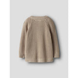 Lil'Atelier Oxford Tan Nmmemlen Lak Ls Knit Card Lil