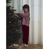 Lil'Atelier Red Dahlia Nmfrio Ls Loose Shirt Lil