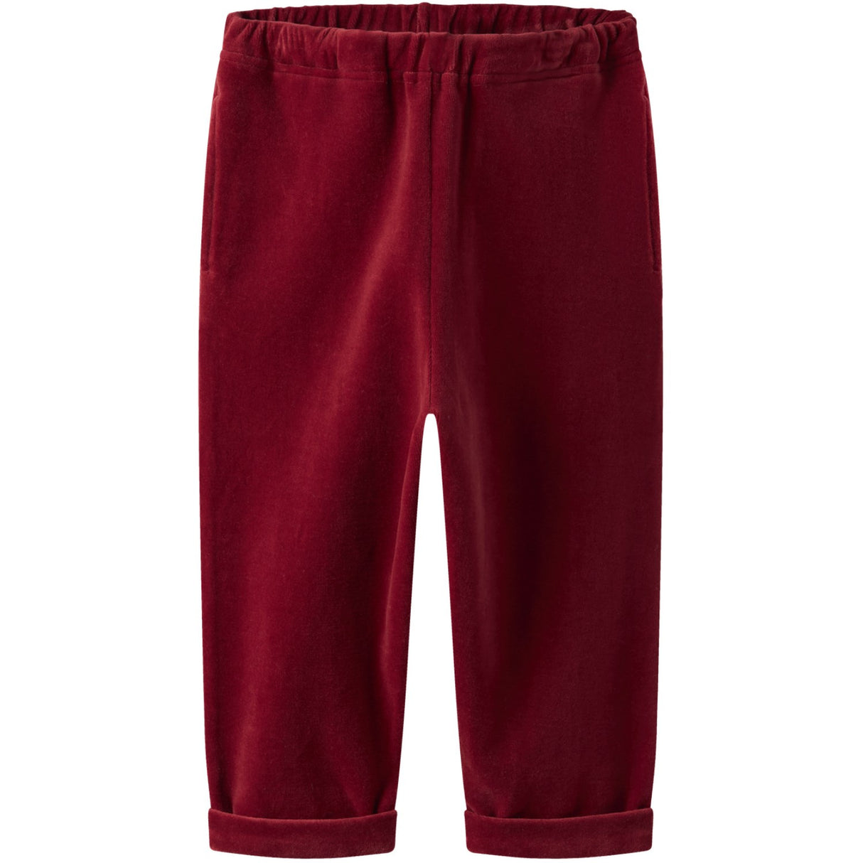 Lil'Atelier Red Dahlia Nmfsaga Sag Loose Pants Lil