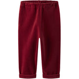 Lil'Atelier Red Dahlia Nmfsaga Sag Loose Pants Lil