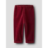 Lil'Atelier Red Dahlia Nmfsaga Sag Loose Pants Lil