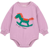 Bobo Choses Lavender Rocking Horse Body Sweatshirt