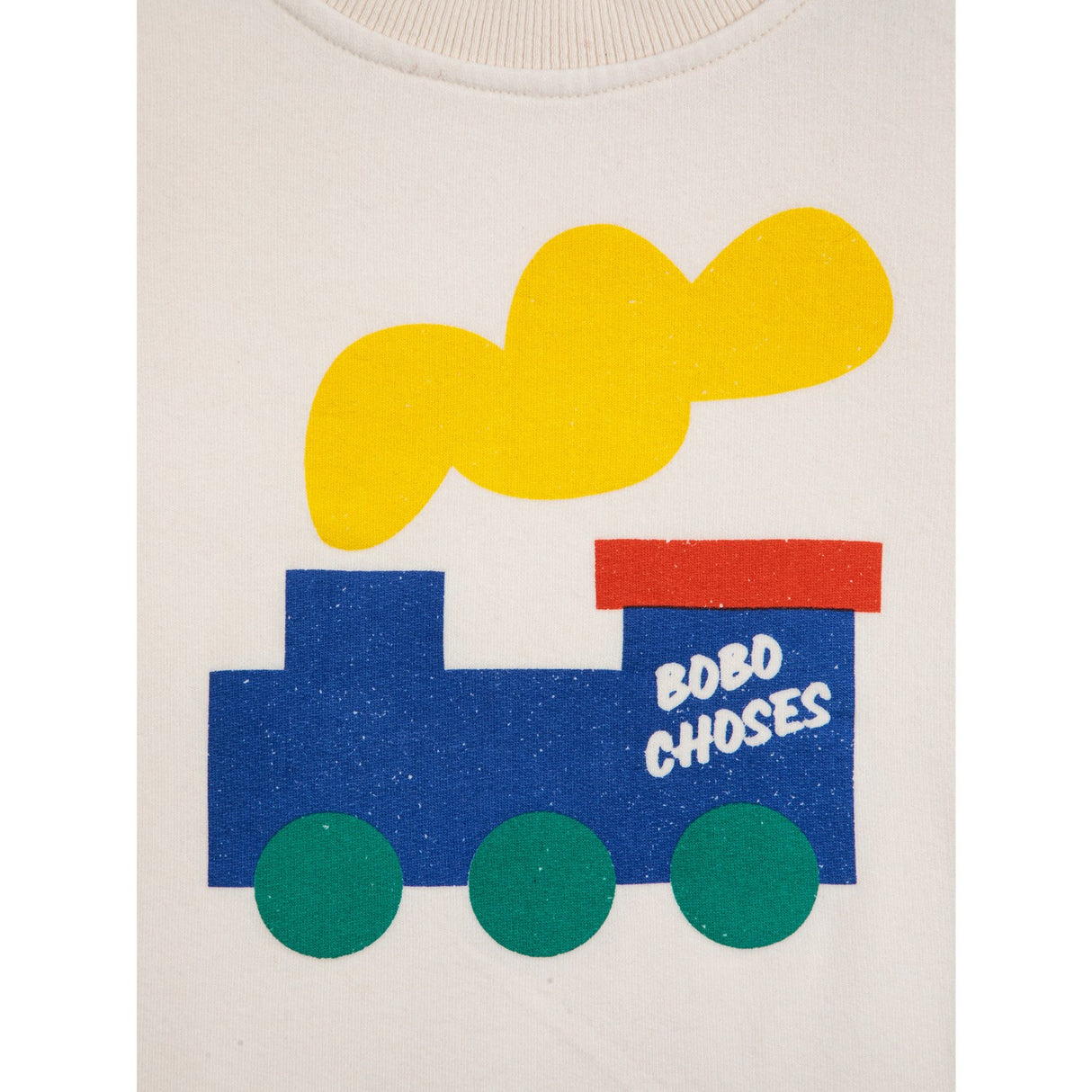 Bobo Choses White Bobo Choo Choo Body Sweatshirt